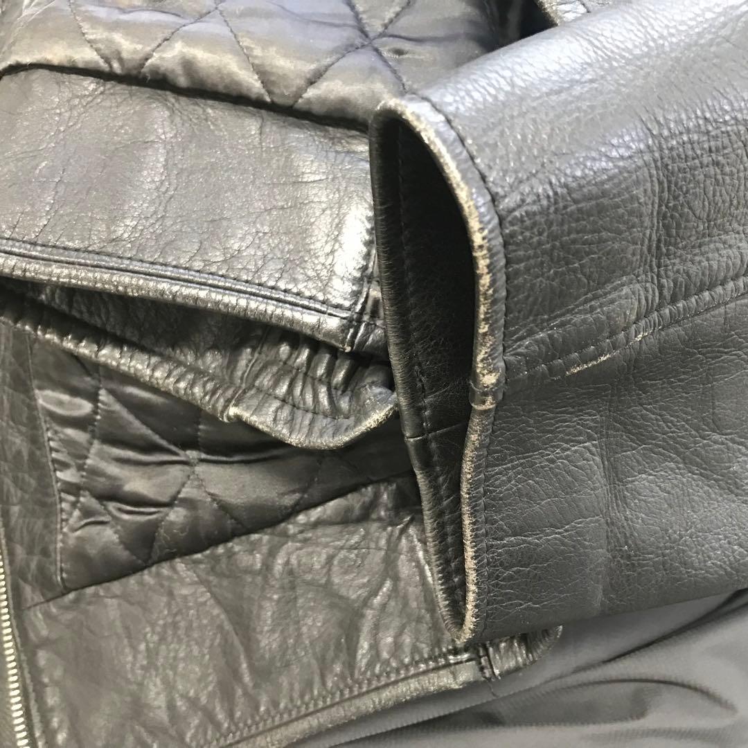 [希少] CHEVIGNON シェビニオン　高級牛革レザージャケット