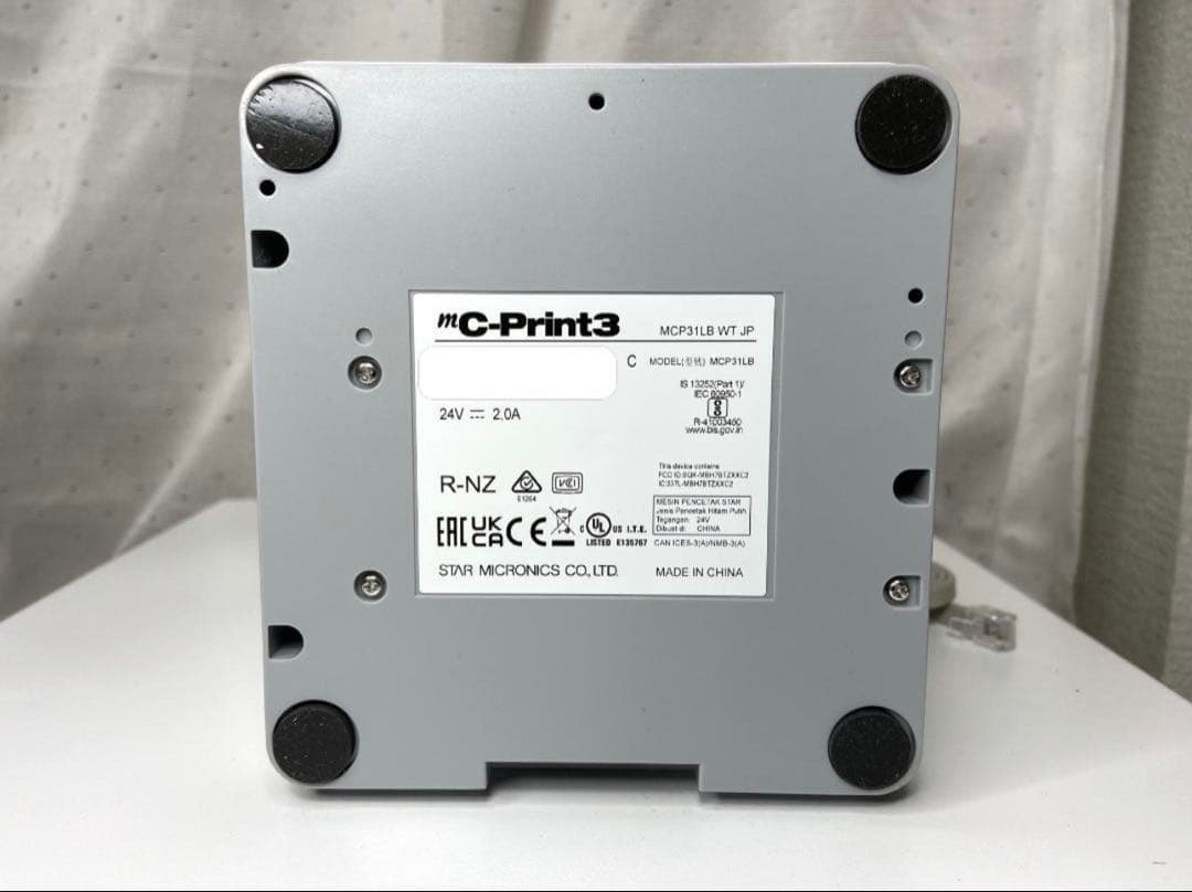 未使用■スター精密 サーマルプリンター＆ドロアー■MCP31LB エアレジ対応