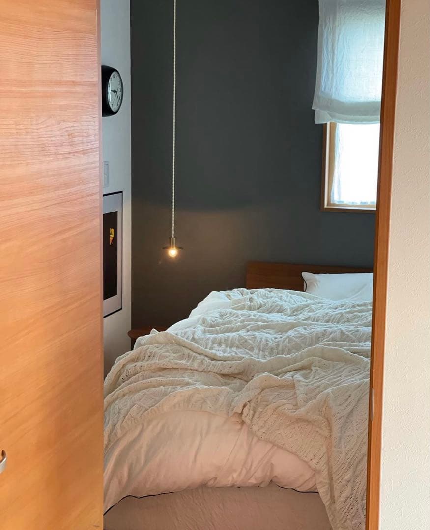 ダブルベッドフレーム 引き出し収納付き