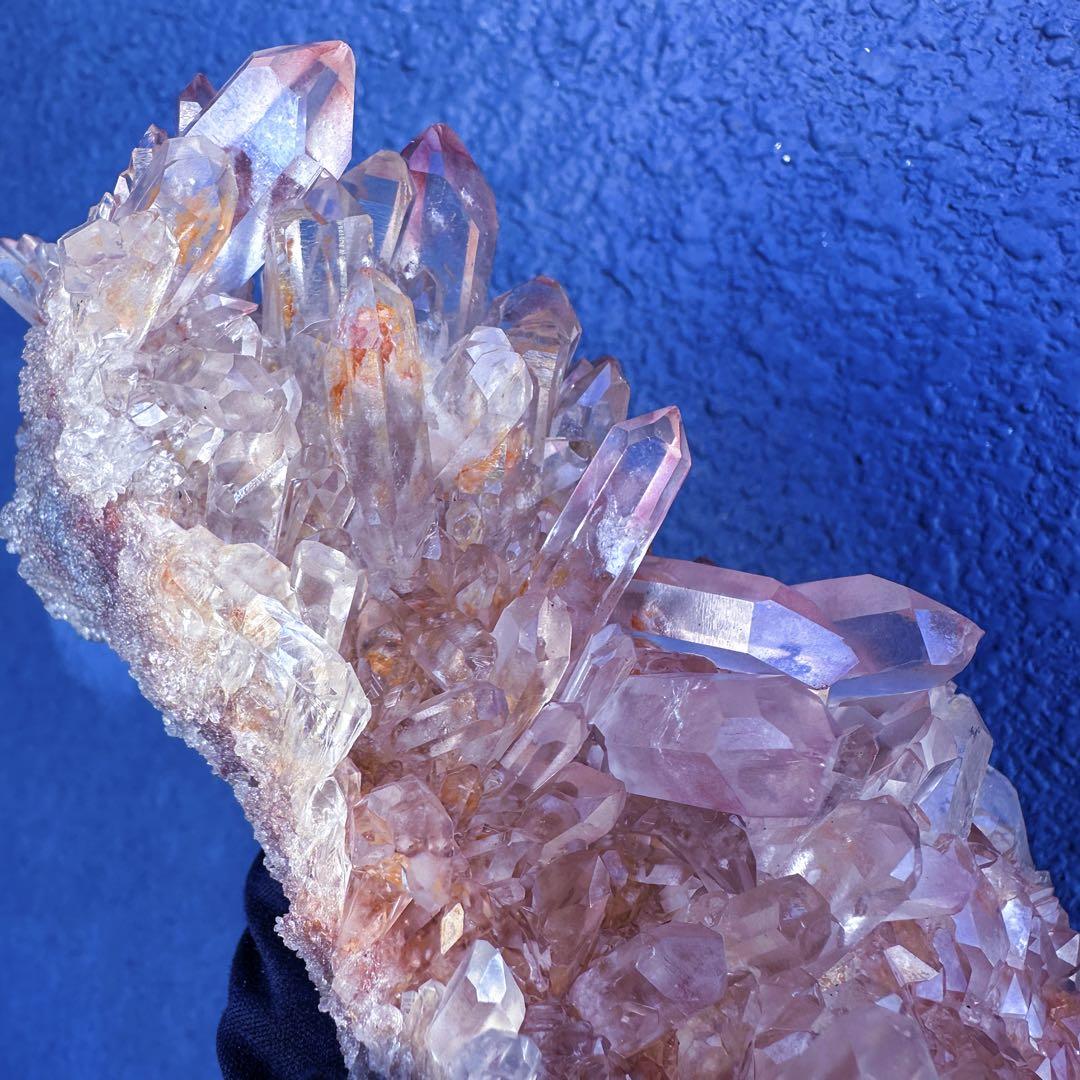 爆レア❗️浄化❗️超綺麗♡超強いパワー ピンク ヒマラヤ クラスター天然石A1446