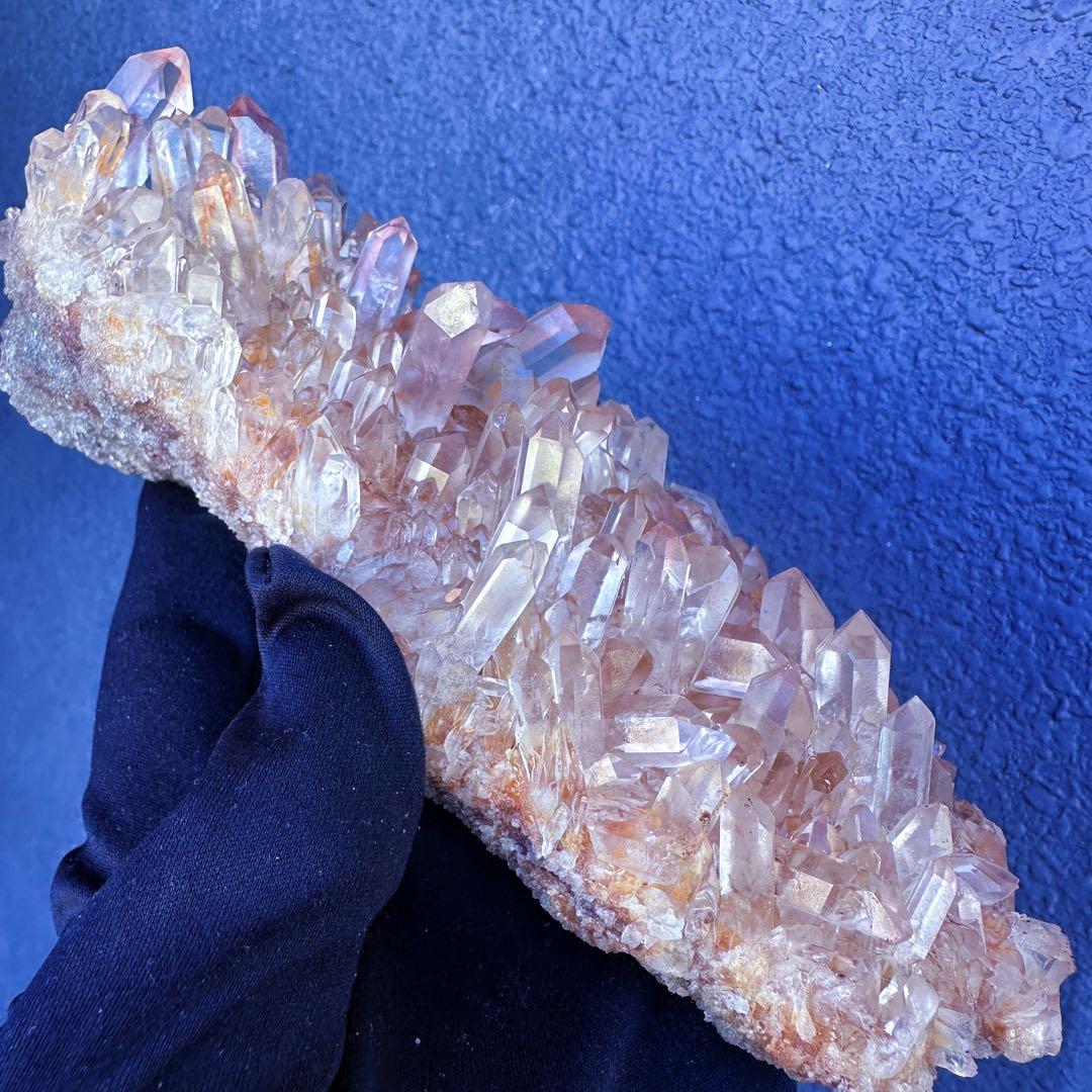 爆レア❗️浄化❗️超綺麗♡超強いパワー ピンク ヒマラヤ クラスター天然石A1446