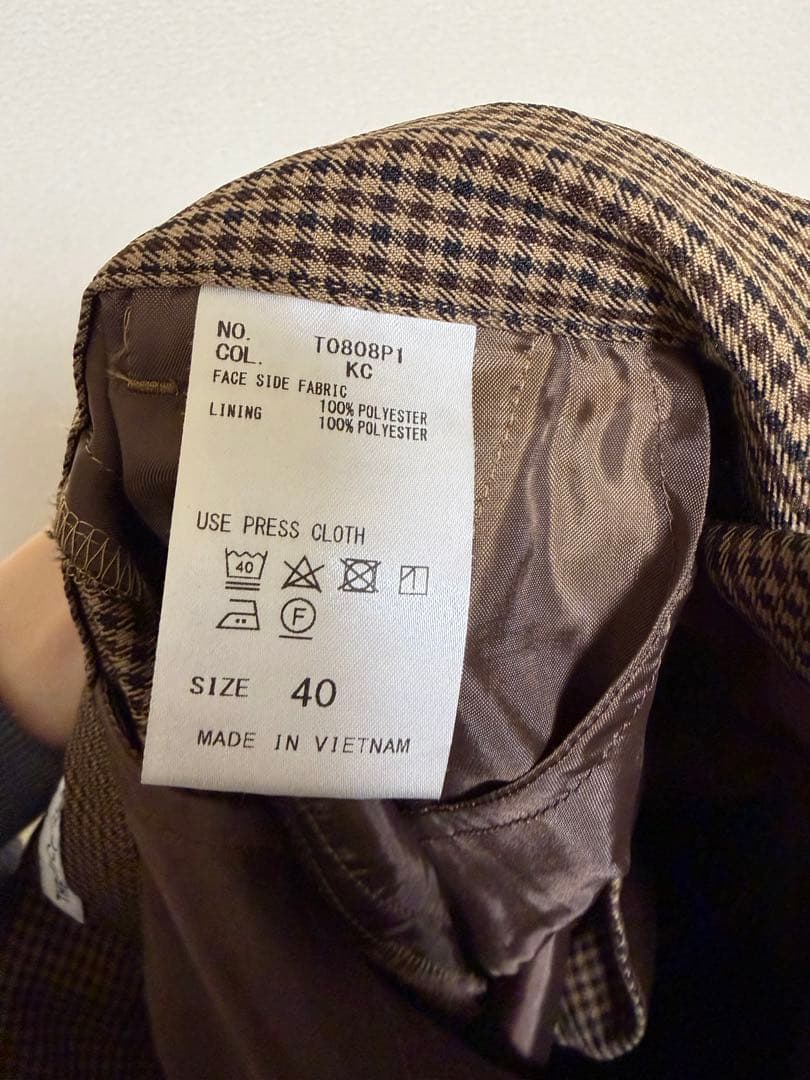 【極美品】THE SUIT COMPANY レディースセットアップパンツ①