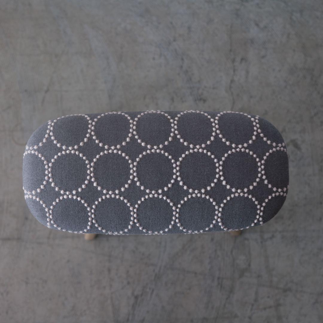 キッチンスツールNA H630＋ミナ ペルホネン　タンバリン