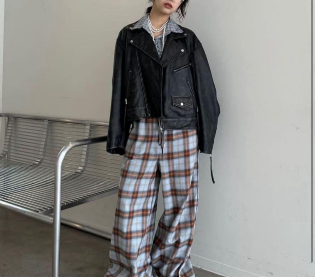 Leather Riders Jacket/レザーライダースジャケット