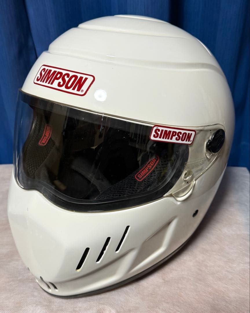 SIMPSON シンプソン RX-10 ヘルメット ホワイト Lサイズ