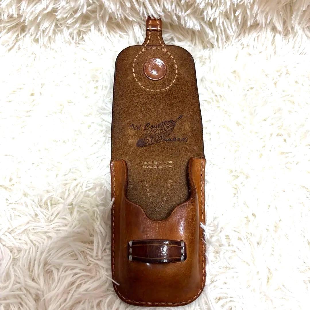 オールドカンパニー　ポーチ　ベルトポーチ　本革　レザー　バイク　アメカジ