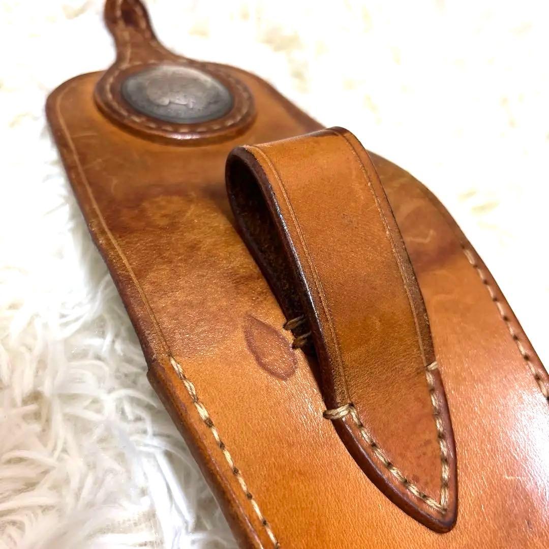 オールドカンパニー　ポーチ　ベルトポーチ　本革　レザー　バイク　アメカジ