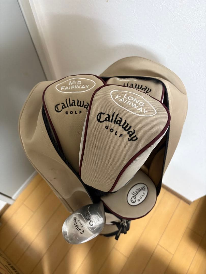 キャロウェイ GES 女性用ゴルフクラブセット ベージュ