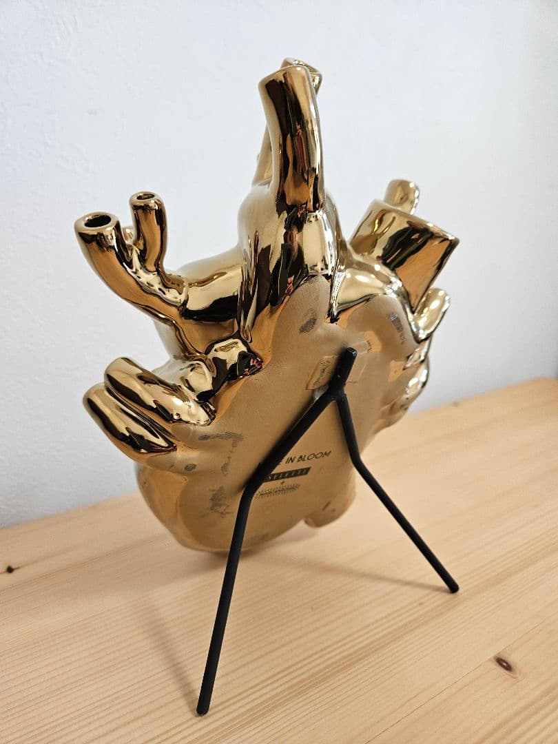 LOVE IN BLOOM ポーセリン ハートベース