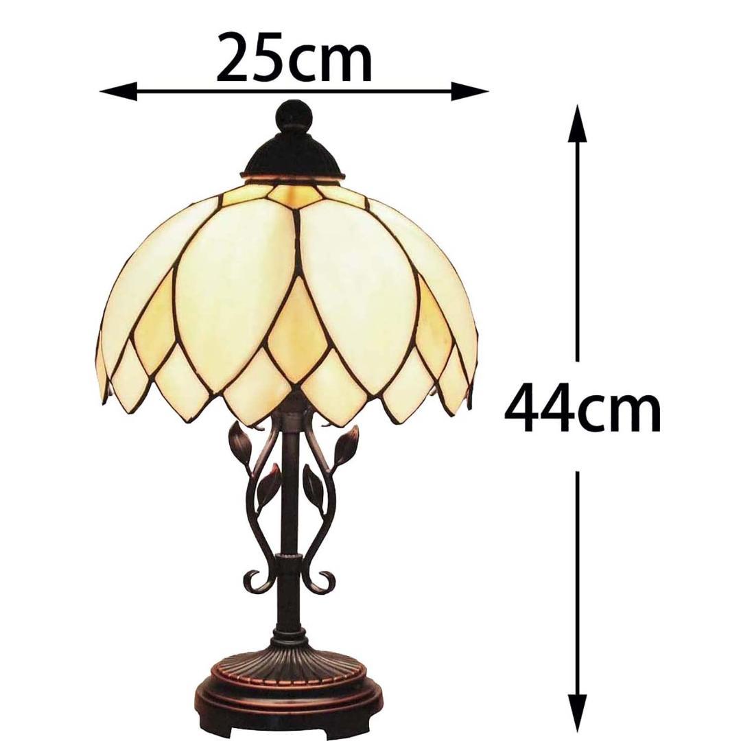 ☆ステンドグラスの温かみ　テーブルランプ　照明　インテリア