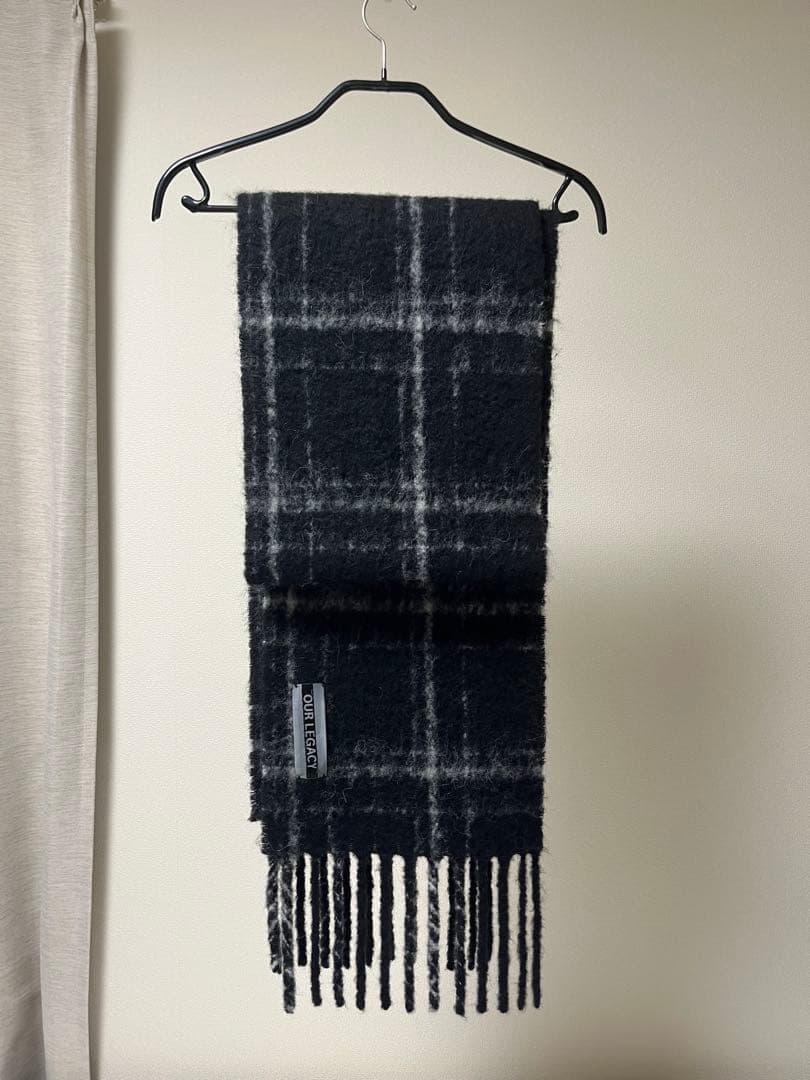 OUR LEGACY アワーレガシー　チェック マフラー