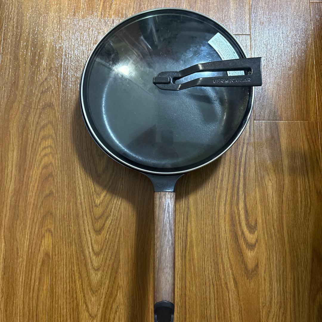 ゆ*S様 Y*3様 VERMICULAR 鋳鉄 フライパン 約24cm 深型　蓋