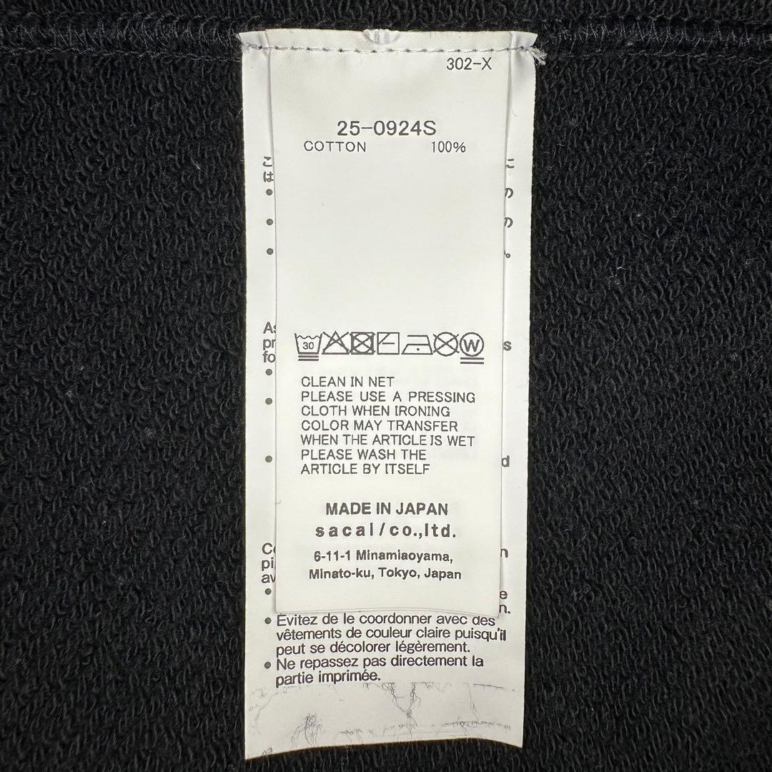 【正規品】Sacai James Dean Hoodie 25SS サイズ3