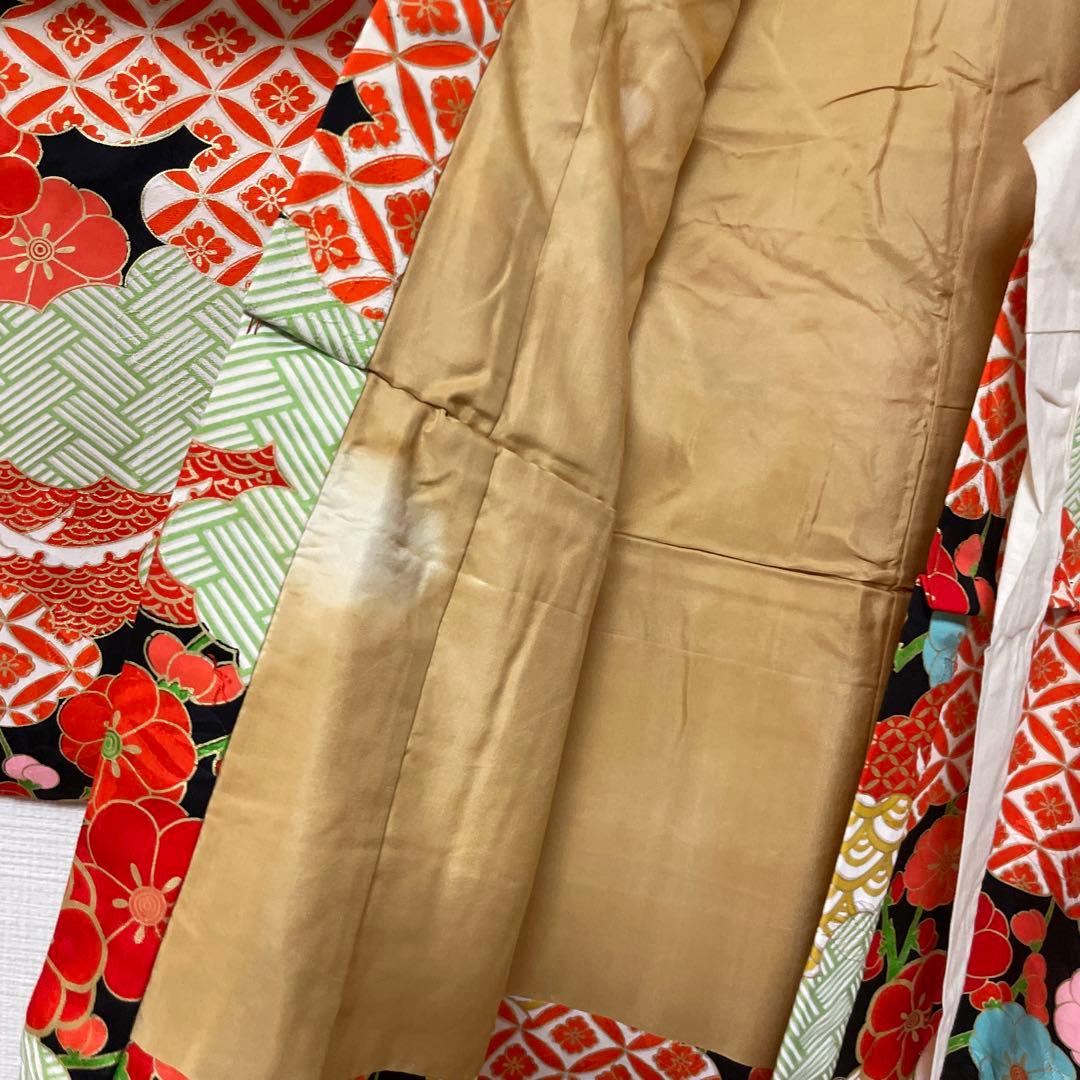 アンティーク　女の子　子供着物　大正ロマン七五三着物