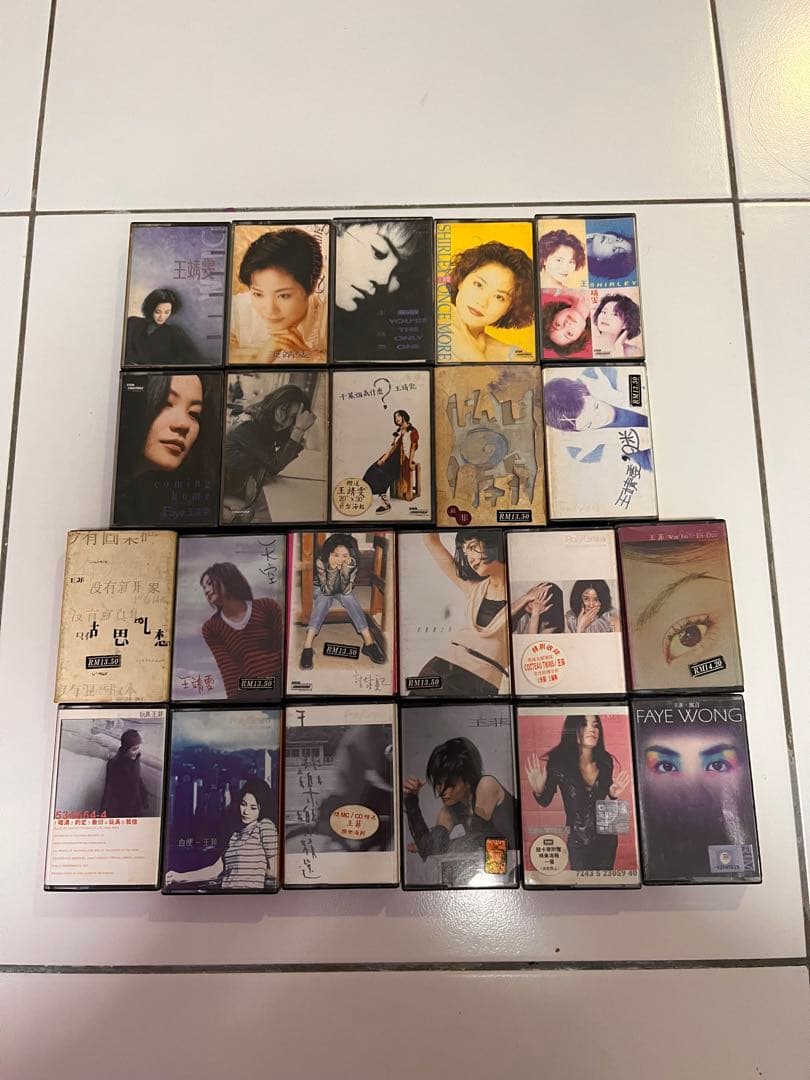 激リア　王菲 Faye Wong カセットテープ コレクション