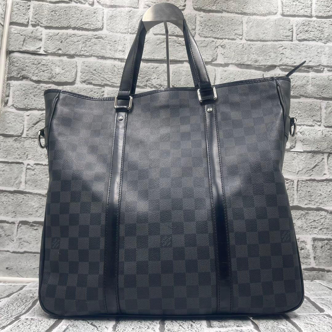 美品✨ルイヴィトン トートバッグ 2way ダミエグラフィット タダオ ブラック