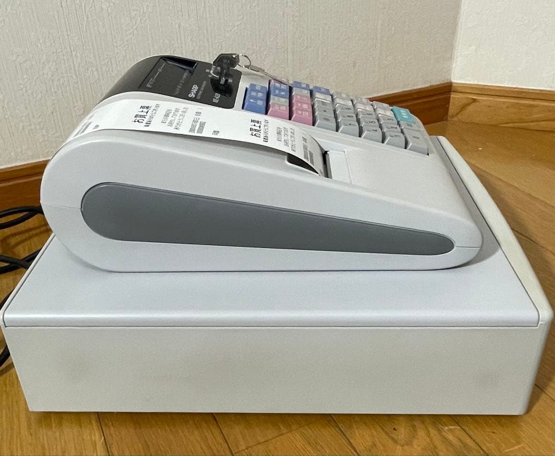 【美品/1か月保証付き】XE-A20 SHARP 電子 レジスター 店舗用品
