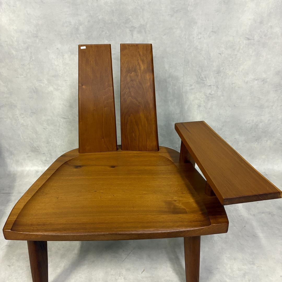 北欧　ラウンジチェア　無垢材【1脚】C