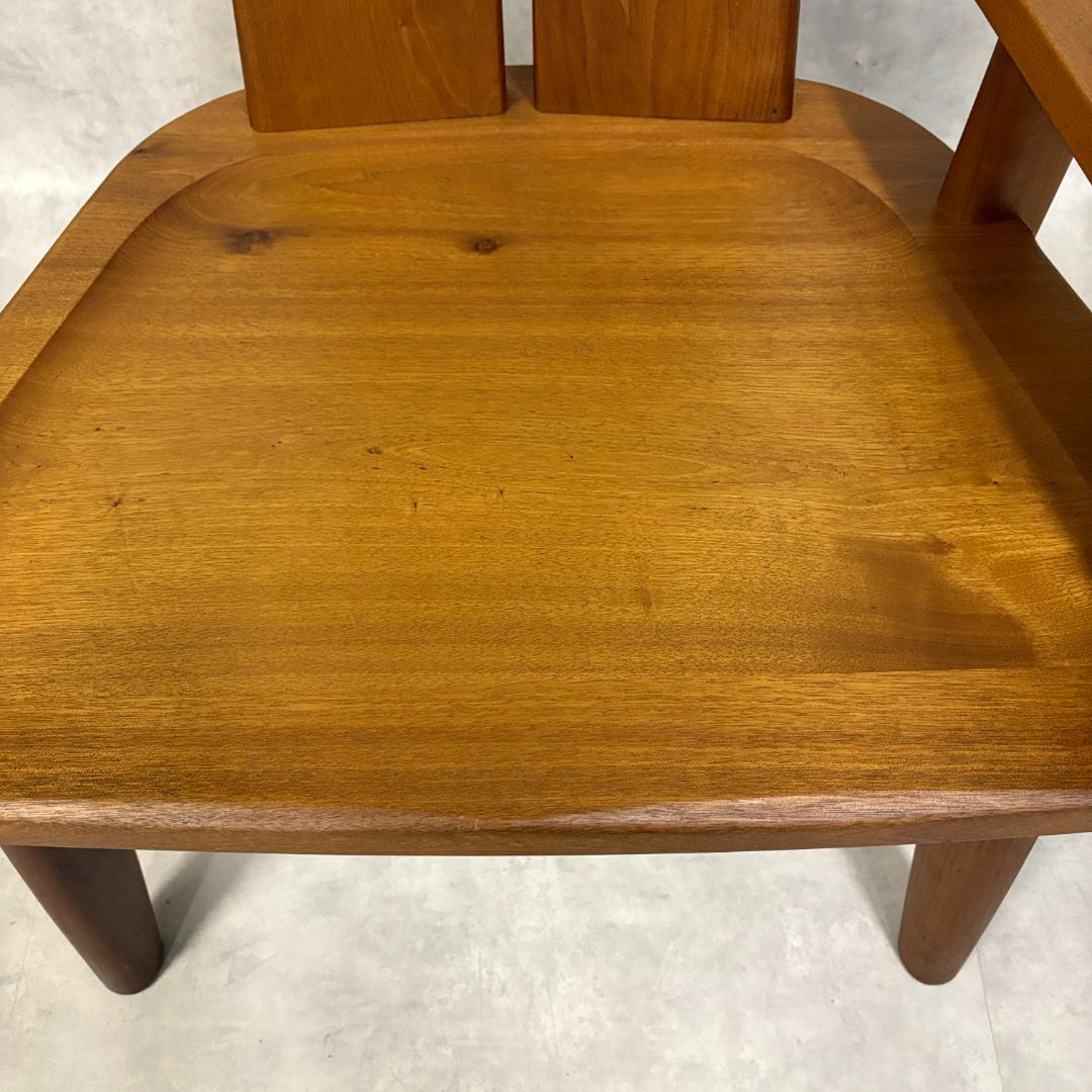 北欧　ラウンジチェア　無垢材【1脚】C