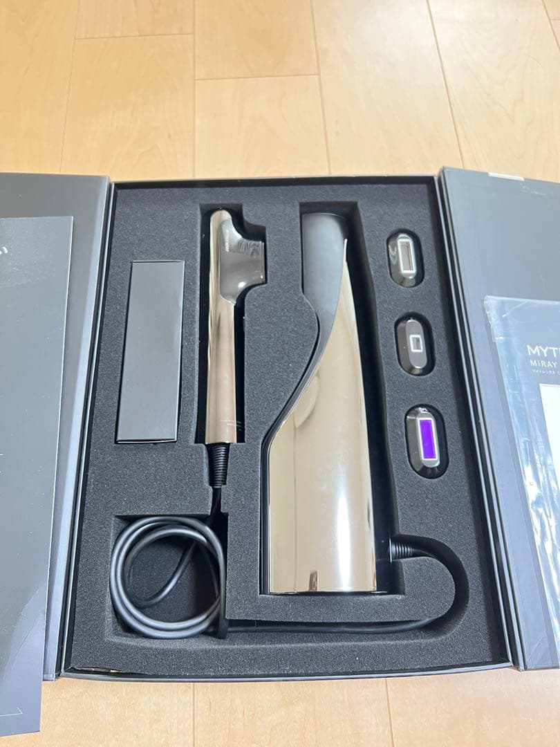 MYTREX MIRAY 脱毛器 シルバー　傷ありのため格安