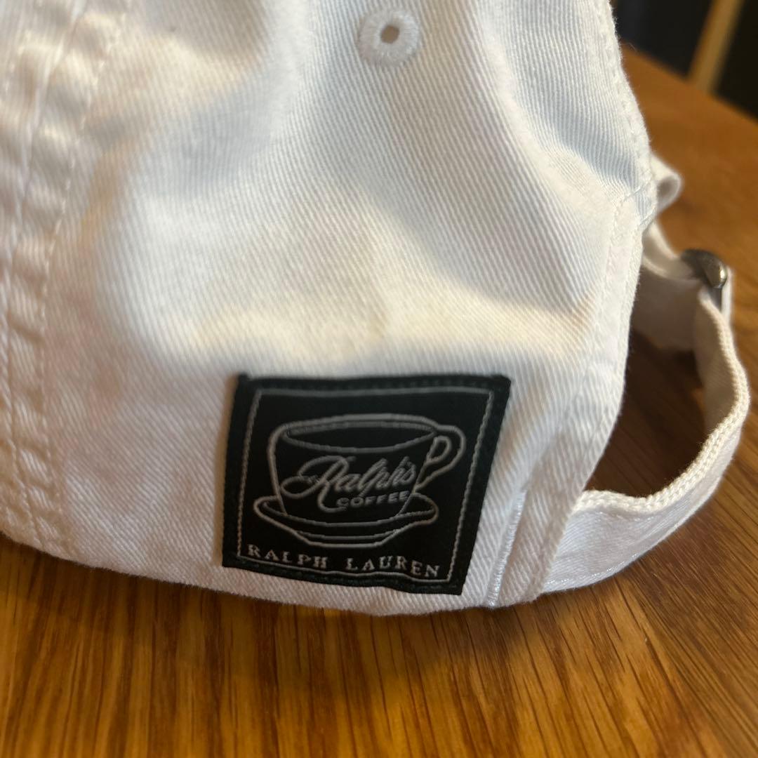 新品Ralph LaurenベースボールキャップRalph'sCoffee