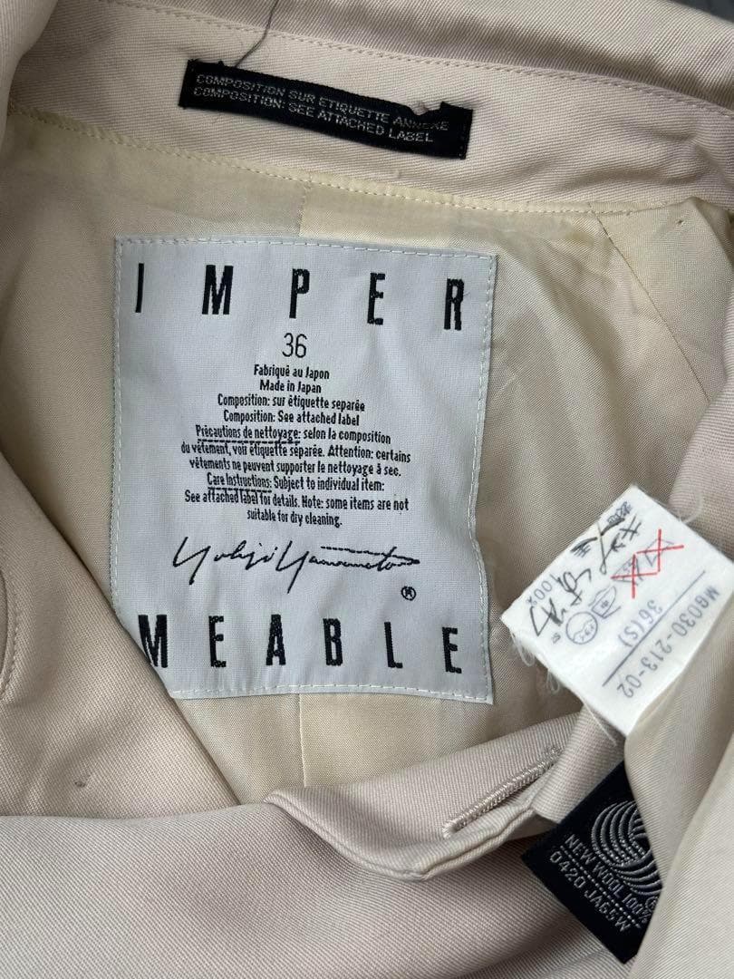 ジャケット・アウター Yohji Yamamoto 90s Wool Gabardine Coat