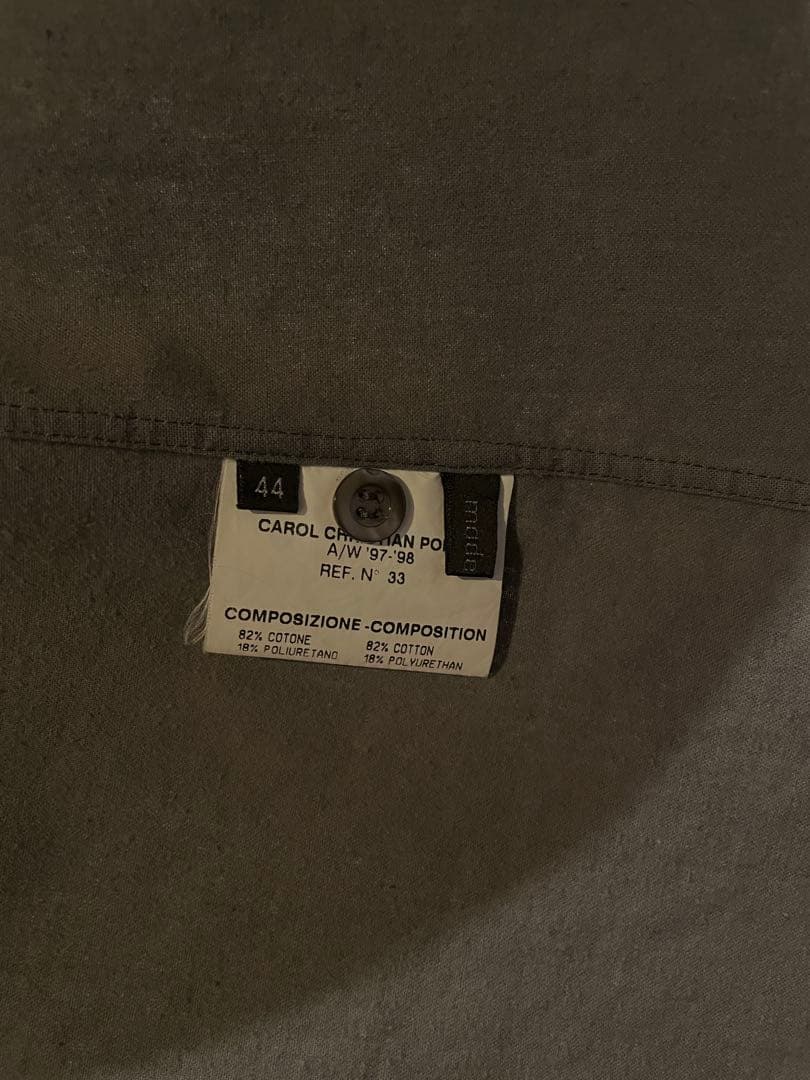 Carol Christian Poell AW97-98 ロングシャツ