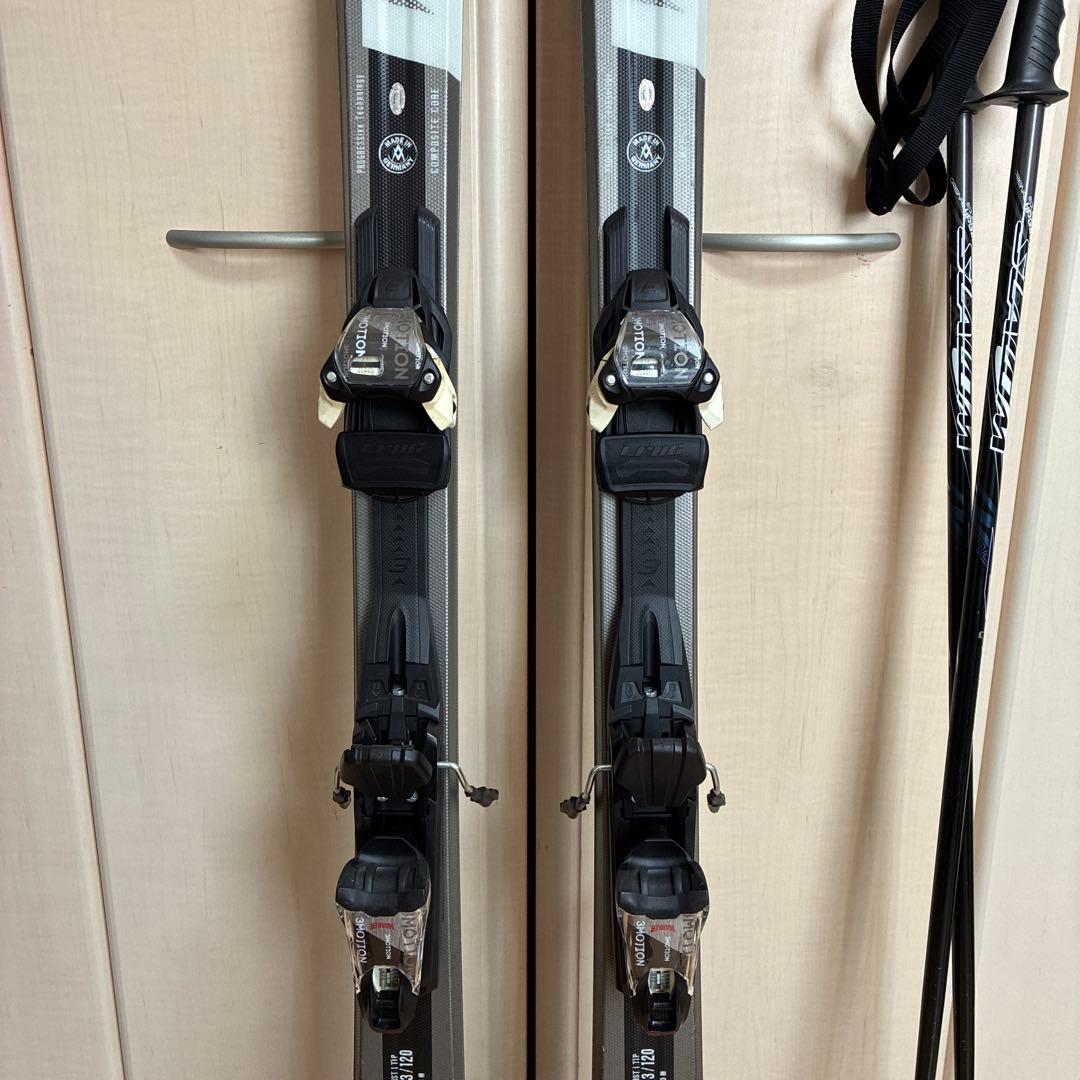 Völkl フォルクル RTM 73 スキー板165cm＋ポール115cmセット