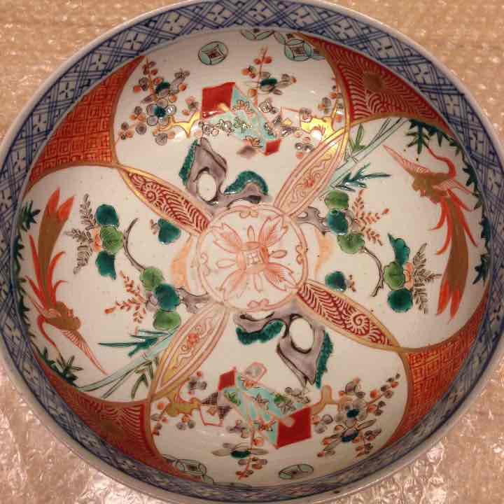 ご相談でお値引き❗️古伊万里大鉢24㎝