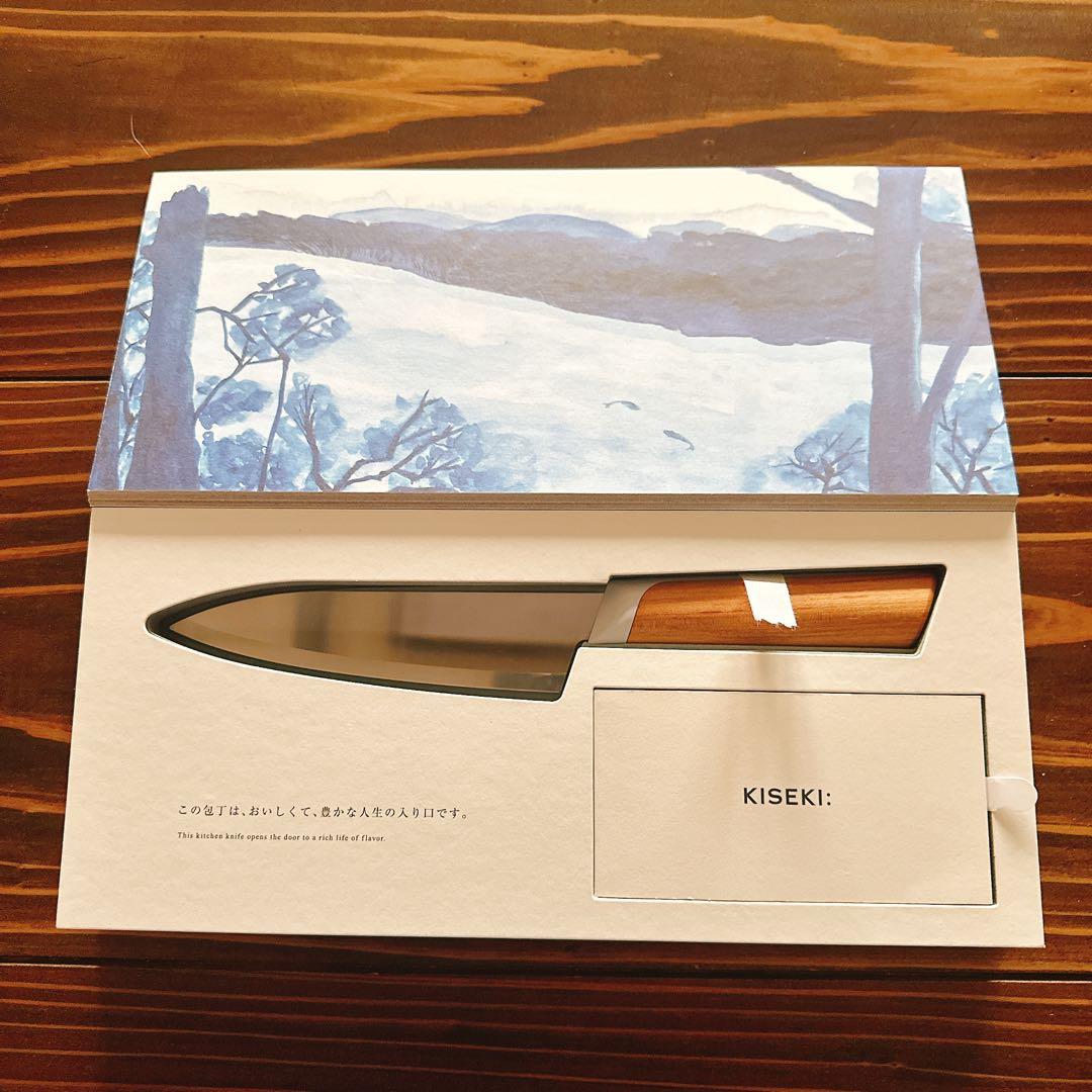 KISEKI ペティナイフ ステンレス刃 木製ハンドル　ヤマザクラ　人気No.１