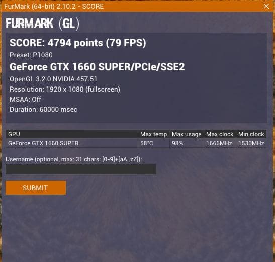 マ*ミ様 MSI製 GTX 1660 SUPER 6GB