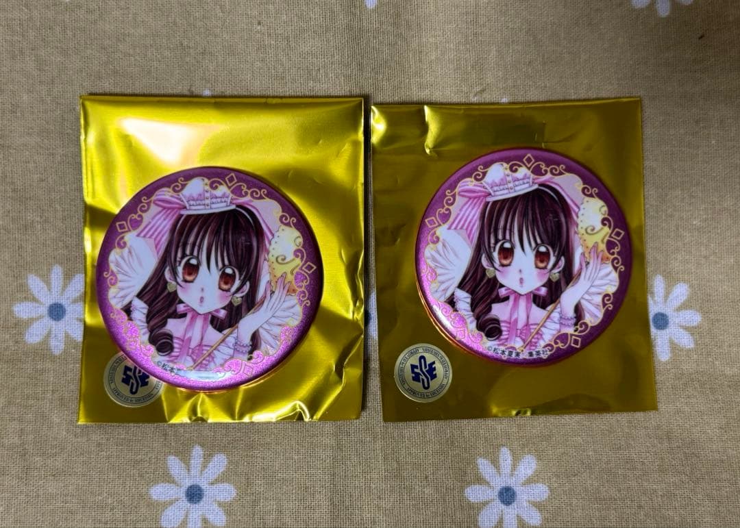 りぼんカフェ　夢色パティシエール　夢パティ　松本夏実　缶バッジ