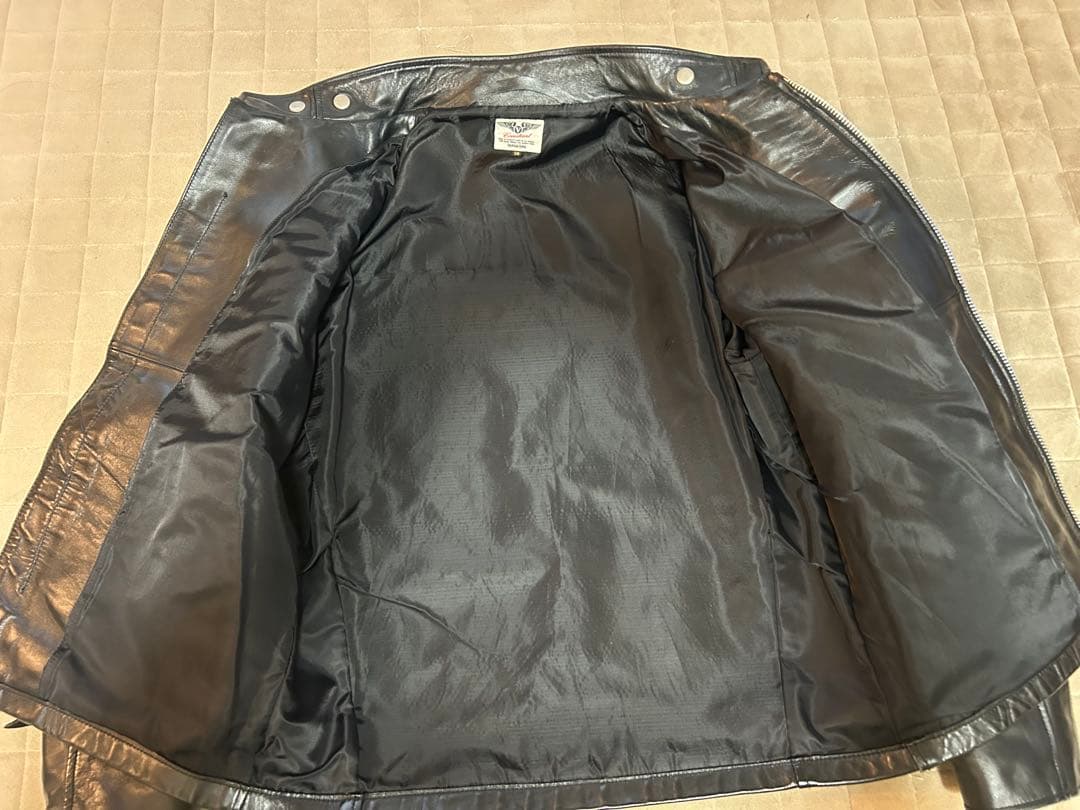 VARGA GIRL★シングルライダースジャケット★サイズ38★馬革