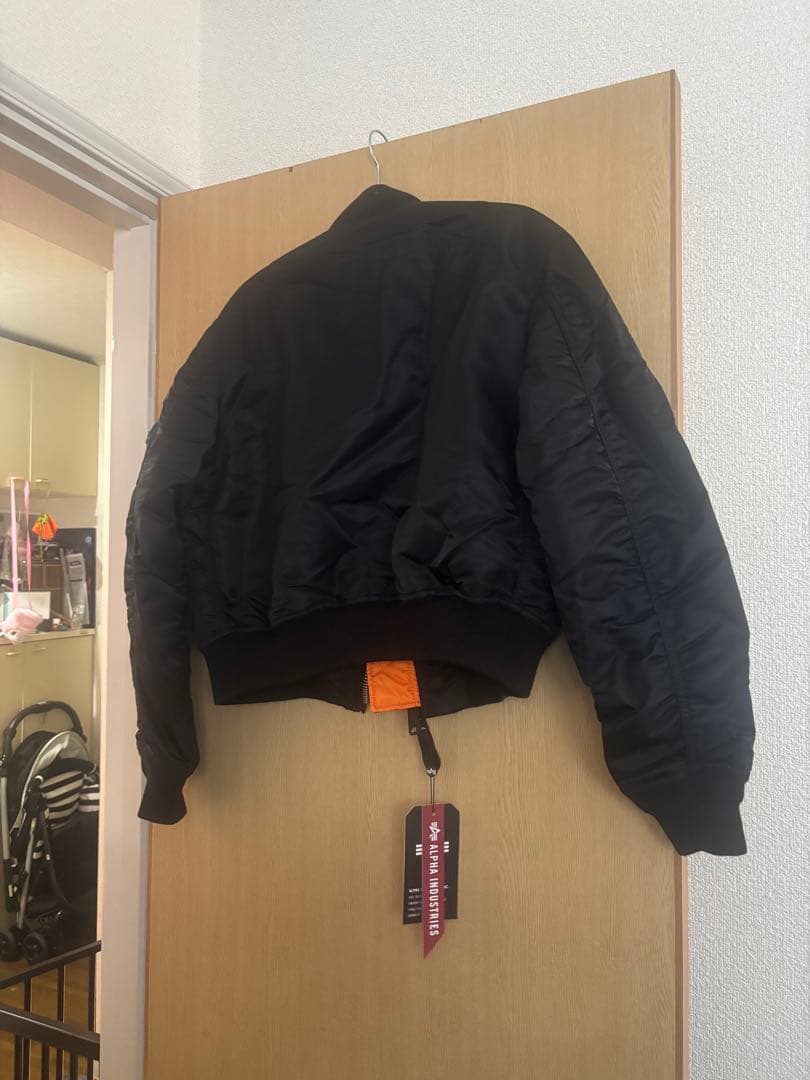 Alpha Industries MA-1 フライトジャケット Sサイズ 黒
