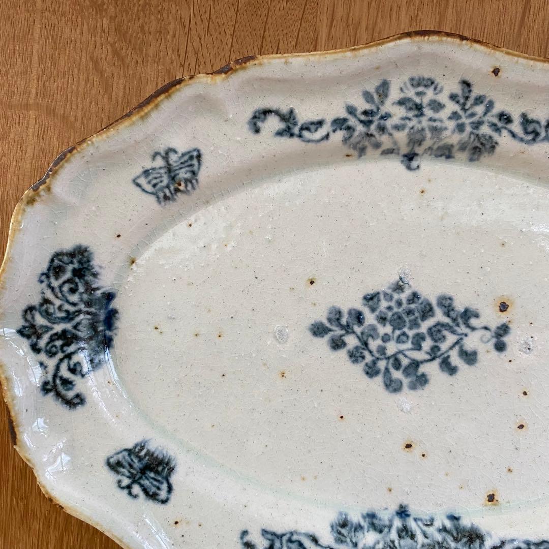 市野吉記さん　コウホ窯　オーバル皿