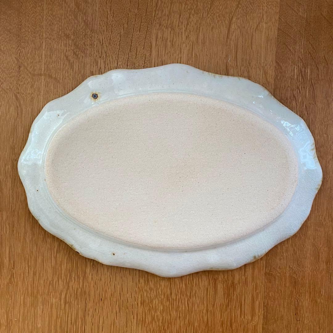 市野吉記さん　コウホ窯　オーバル皿