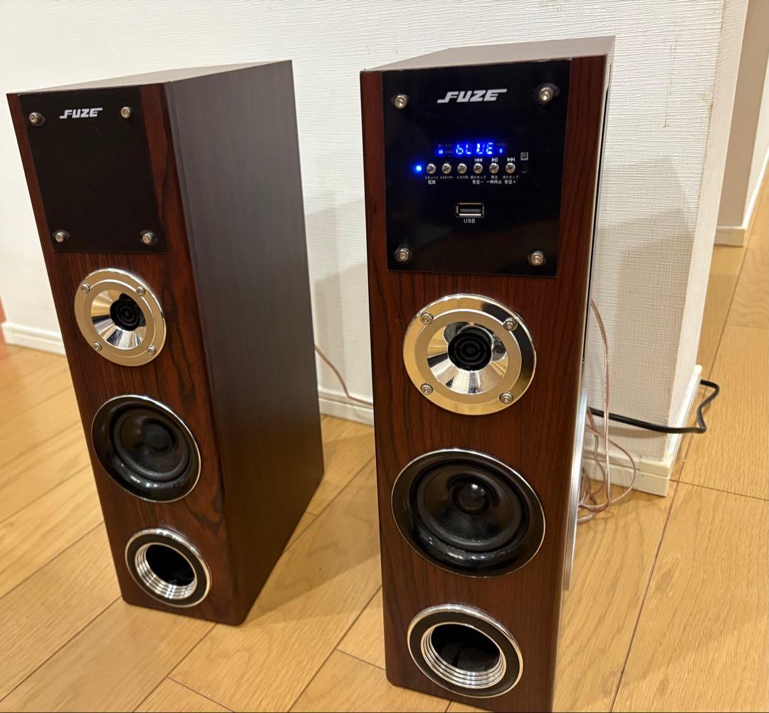 TSX250BT FUZEデュアルウーファー Bluetooth対応　スピーカー