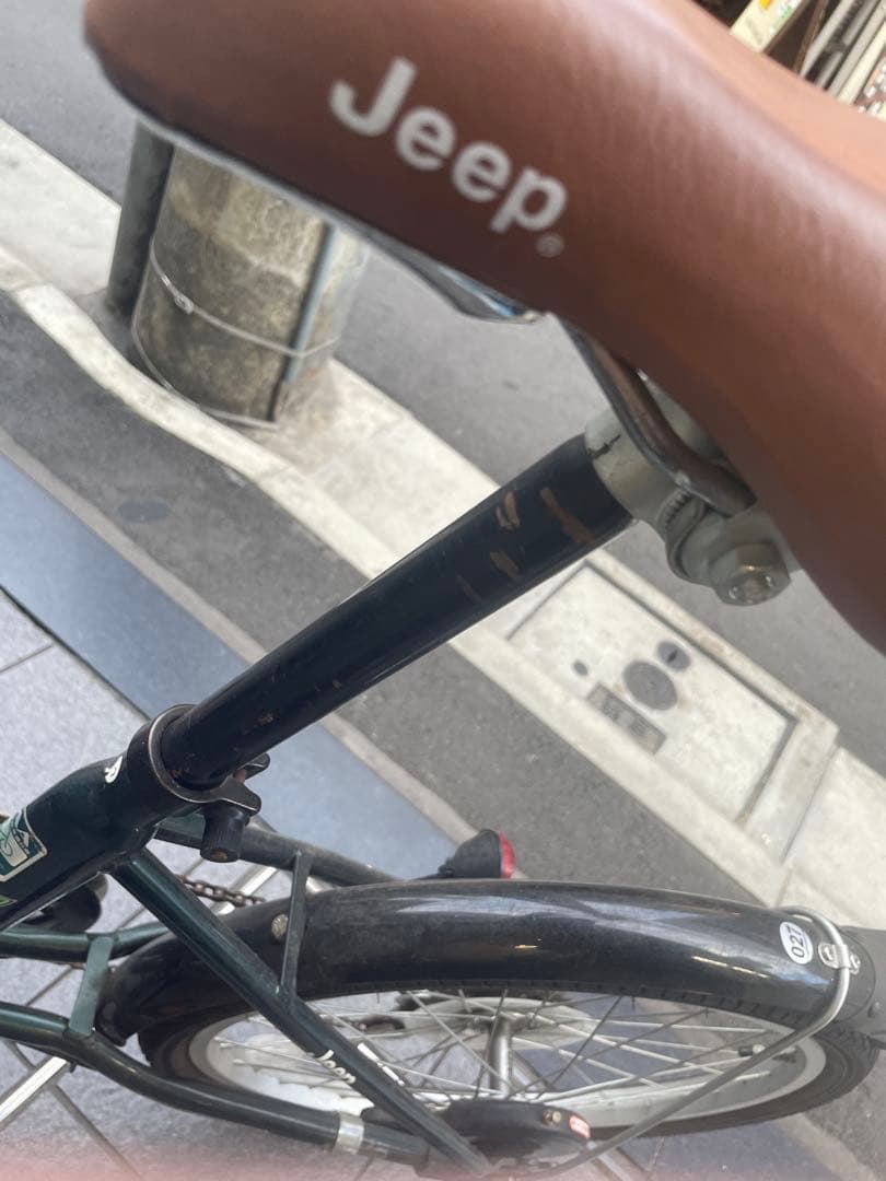 Jeep WRANGLER SE 折りたたみ自転車 黒