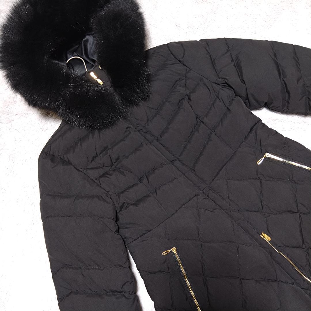 エイミーイストワールeimyistoire ダウンコート　Ａライン　フォックス