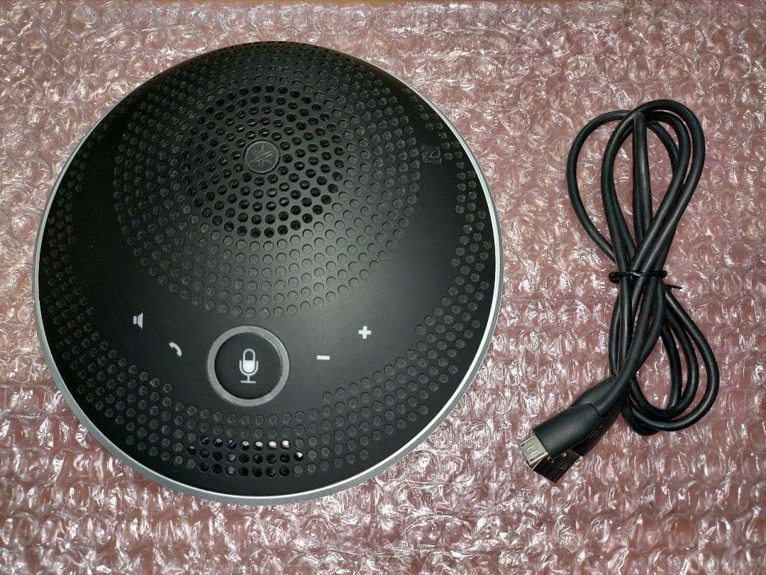 《動作良好》YAMAHA コミュニケーションスピーカーフォン YVC-200 黒