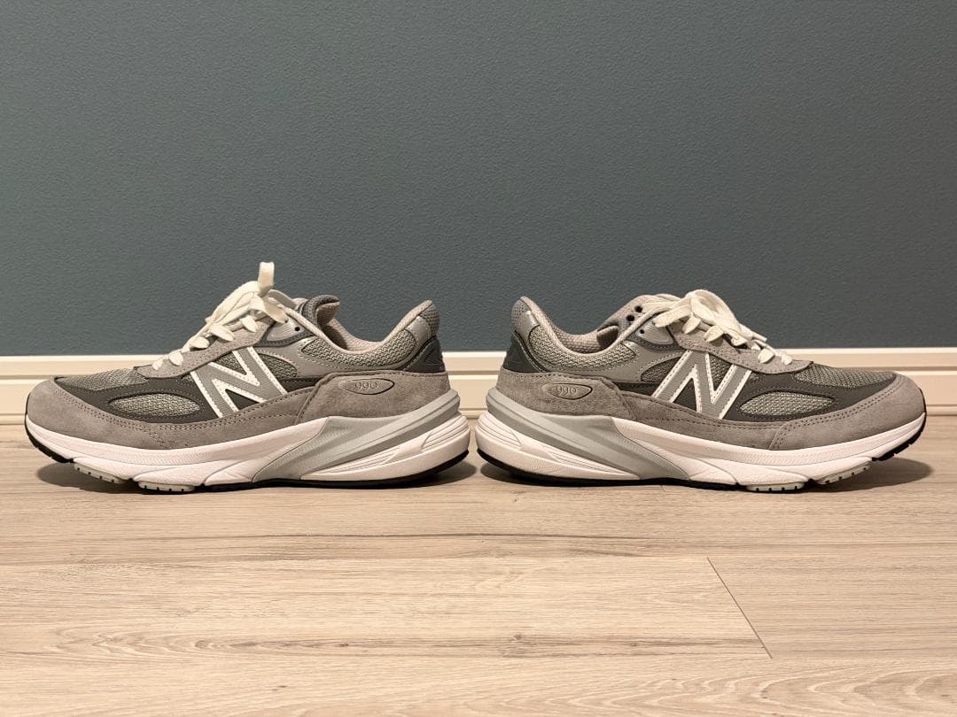 靴 New Balance 990v6 MiUSA Grey 27.5