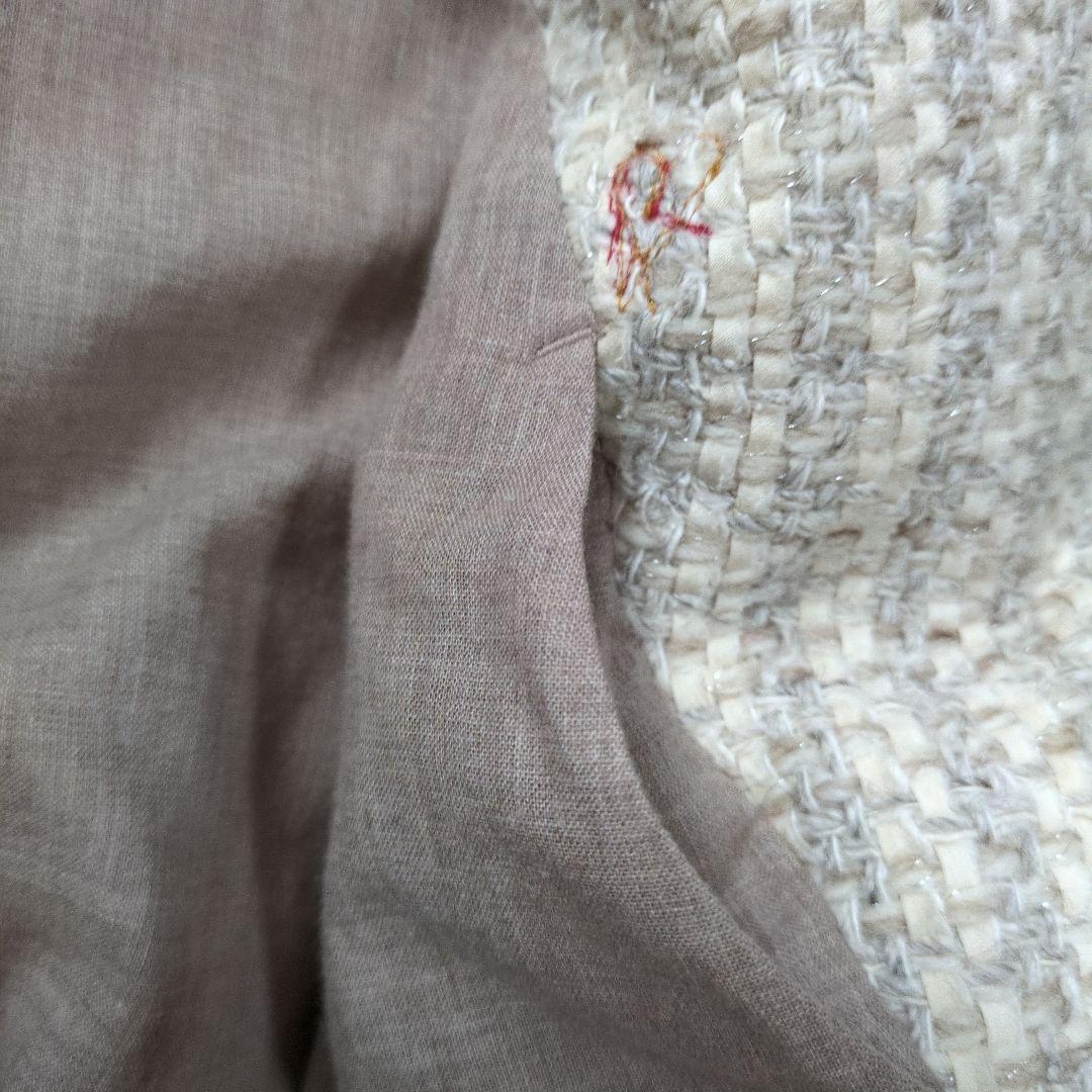 みたらしだんご45Rツィードウ一ルコ一ト