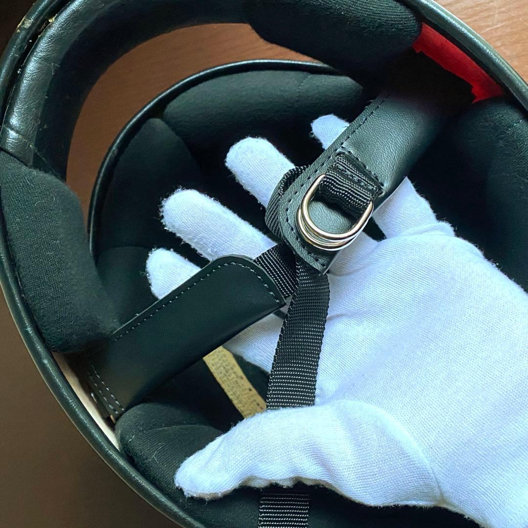 HONDA 族ヘル 目深加工 リペア済み 未使用 ビンテージヘルメット