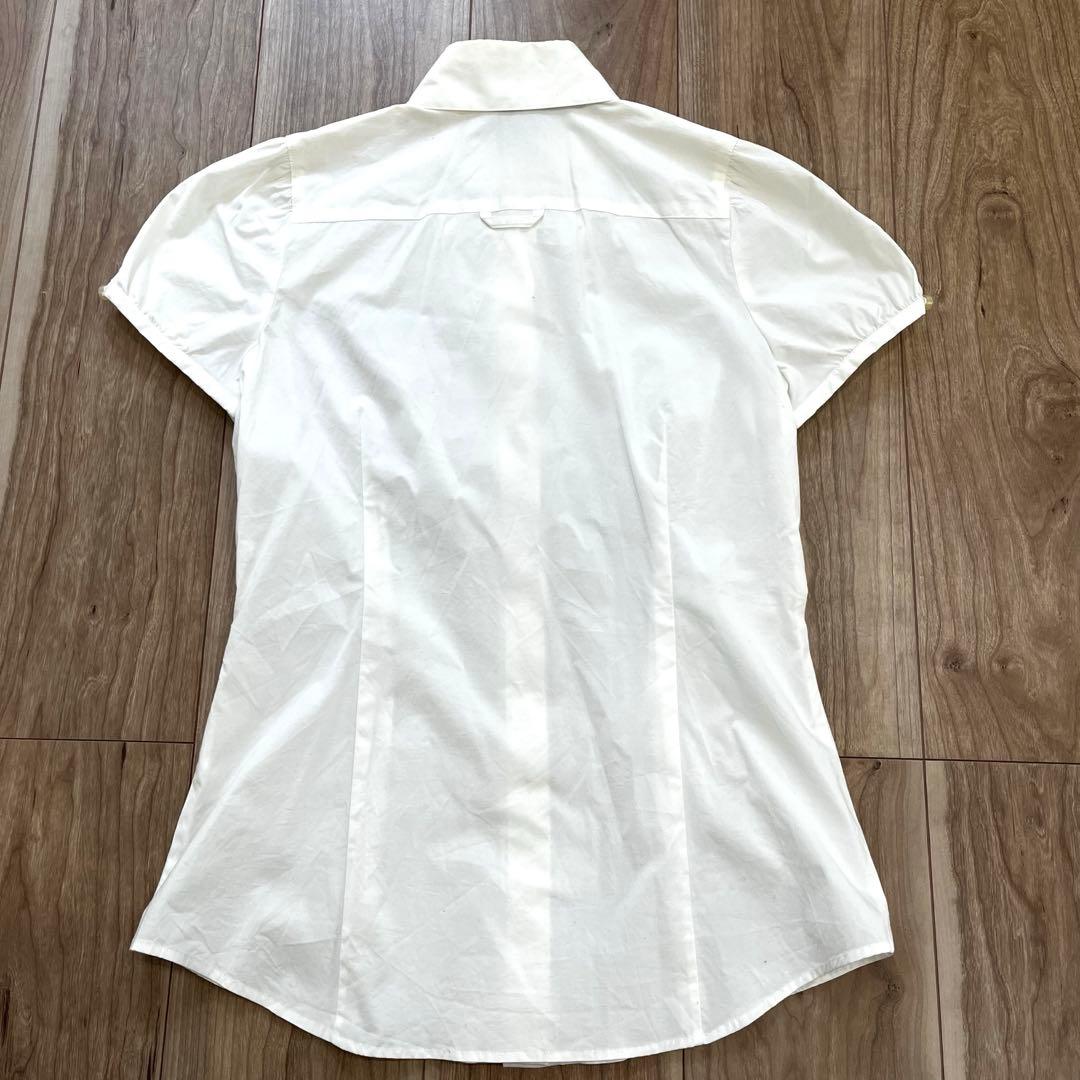 BURBERRY ホワイト 半袖シャツ 38