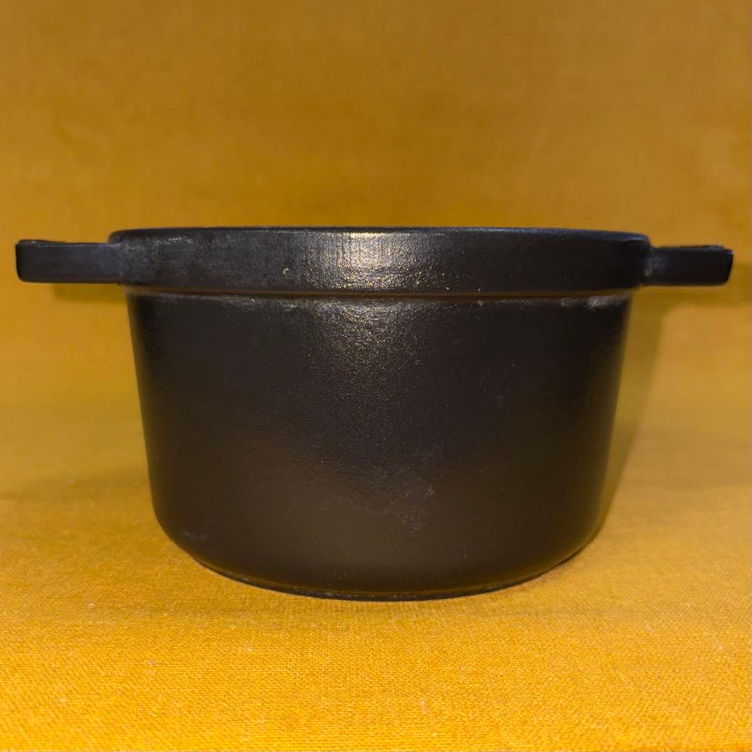 早い者勝ち‼️希少 美品 ストウブ ココット16cm 旧型 深型 鉄鍋 ホーロー