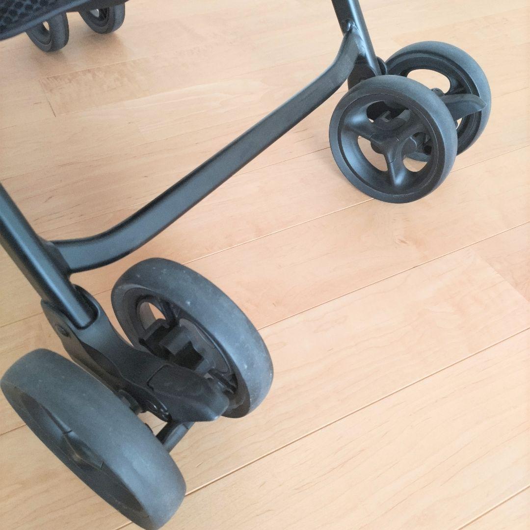 Aprica ベビーカー カルーンエアー 6DA89ACDJ グレー