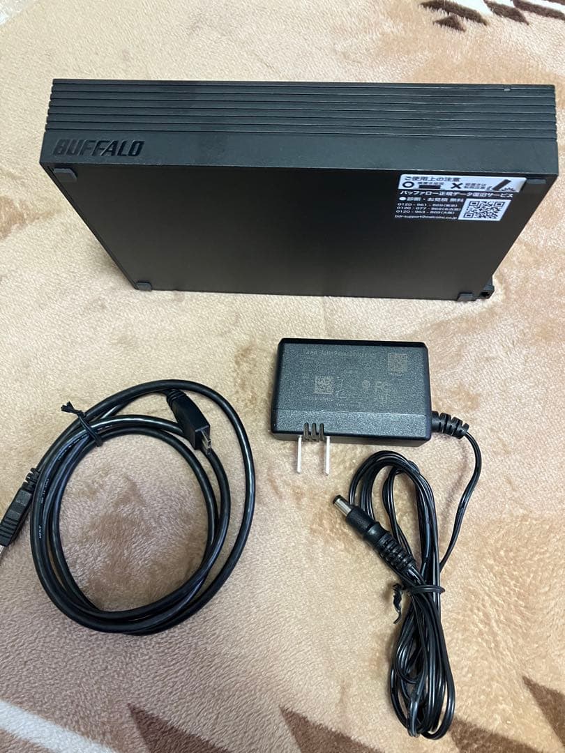 BUFFALO バッファロー 外付けHDD 6TB HD-EDS6U3-BE