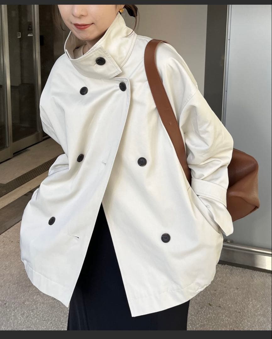 ミドルトレンチコート　カプリシュレマージュ