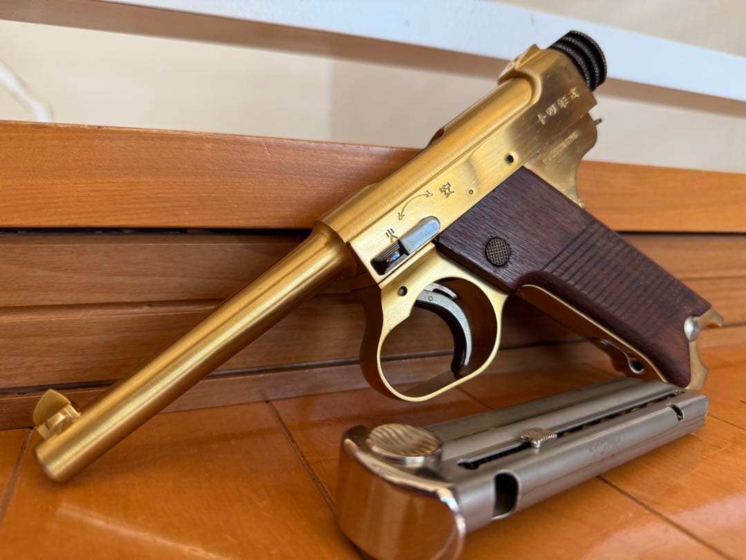 ハドソン 南部14年式 N3 後期型 ウッドグリップ SMG 金属 モデルガン