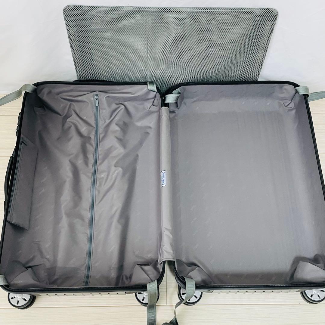 美品　リモワ　サルサ　63L 4輪　マットブラック　廃盤　Check-in M